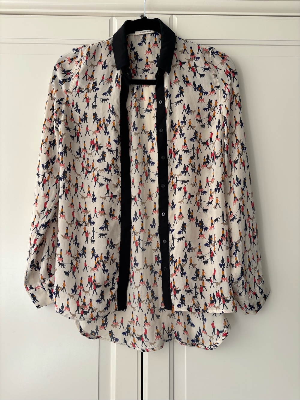 Button-Up Blouse, Promod